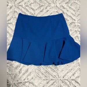 Armani Exchange Asymmetrical Blue Skirt